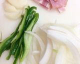 フライパンひとつで〜トマトパスタ♧作り方1写真