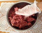 牛肉100％ハンバーグ（パティ）作り方2写真