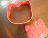 キャラ弁☆キティーちゃん弁当作り方2写真