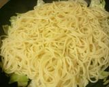 ちょっとふざけて☆極細焼きうどん？作り方5写真