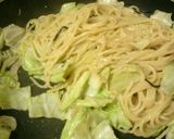ちょっとふざけて☆極細焼きうどん？作り方6写真