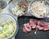 簡単 豚肉と野菜のサッパリ蒸し作り方1写真