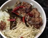 激ウマ激辛エノキ肉煮込み丼に出し汁絶賛作り方4写真