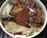 激ウマ激辛エノキ肉煮込み丼に出し汁絶賛作り方5写真