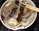 激ウマ激辛エノキ肉煮込み丼に出し汁絶賛作り方7写真