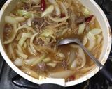 激ウマ激辛エノキ肉煮込み丼に出し汁絶賛作り方11写真