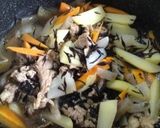 ひじきと根菜の煮物作り方4写真