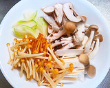 マヨネーズで～ 和風きのこスパゲッティ作り方2写真