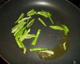 ニラとししとうのスパゲティ作り方2写真