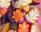 秋の紅葉のようなお野菜の煮浸し作り方1写真