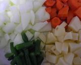 ｺﾞﾛｺﾞﾛ野菜のトマトスープ作り方1写真