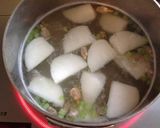 かぶとあさりの中華あんスープ作り方6写真