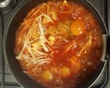 濃厚スンドゥブチゲ♪イカの塩辛が隠し味♪作り方4写真