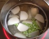かぶとあさりの中華あんスープ作り方5写真