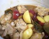 さつま芋と鶏肉のこっくり煮作り方4写真