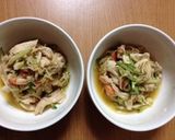 簡単☆ささみとキュウリの中華風サラダ作り方6写真