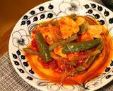 胸肉とピーマンのトマト煮作り方7写真