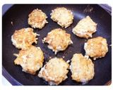 もやし入り鶏ひき肉の味噌つくね☆作り方4写真