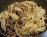 豚薄切り肉＋塩麹de蓮根玉ねぎの甘辛煮作り方4写真