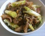 簡単旨塩ぶた丼☆レモン風味作り方4写真