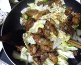 一口焼豚回鍋肉風!?作り方4写真