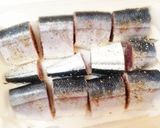 サッパリ◆秋刀魚とキノコの南蛮漬け◆作り方1写真