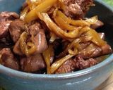 貧血防止＊生姜と鶏レバー煮作り方4写真