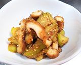胡麻和えの素で～秋茄子と椎茸のごま和え作り方5写真