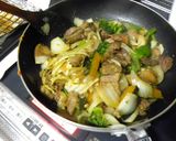 一口焼豚回鍋肉風!?作り方5写真