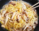 マヨネーズで～ 和風きのこスパゲッティ作り方9写真