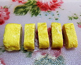 お弁当のおかず★ハートたまご焼き作り方1写真