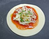 餃子の皮で簡単おつまみマルゲリータ！作り方7写真