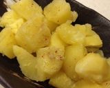粉ふき芋の梅こぶ茶風味作り方3写真