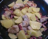 ごぼうとチキンのトマト煮作り方5写真