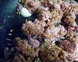 なすとおくらとひき肉のカレー作り方7写真
