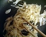 なすとおくらとひき肉のカレー作り方2写真