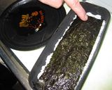 【弁当飯】海苔サンドde のり弁作り方2写真