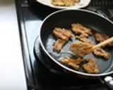 大豆ミートの焼肉風（フィレタイプ）作り方3写真