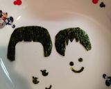キャラ弁・運動会☆『あまちゃん』おにぎり作り方2写真