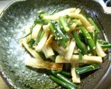 わけぎとちくわの超簡単和え物♪作り方2写真