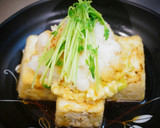 カリッと揚出し豆腐×ふんわりだし卵作り方6写真