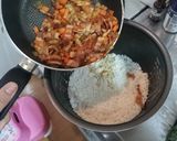 カレー風味の炊き込みご飯作り方4写真