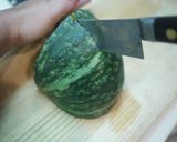 煮崩れなしのカボチャの煮物作り方1写真