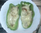電子レンジで超簡単♪♪ピーマンの肉詰め風作り方3写真
