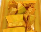 豆腐入り☆濃厚かぼちゃプリン作り方1写真