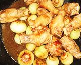 鶏と小玉ねぎのカレー煮*中華風作り方7写真