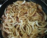 昔のしょうが焼き　つゆだく玉ねぎたっぷり作り方4写真