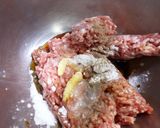 餃子(チンゲン菜とニラ入り)作り方3写真
