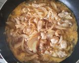 親子丼 フライパンで簡単!!作り方4写真