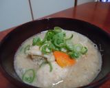鶏つくねの胡麻汁作り方4写真